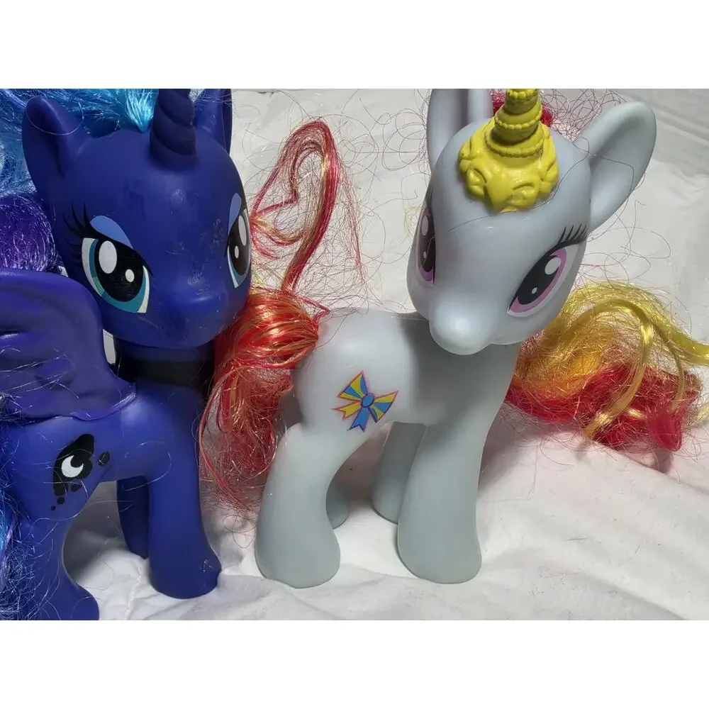 My Little Pony Princesses Celestia Luna 6” Pegasus Magic Figurine 2016 G4 Unicor